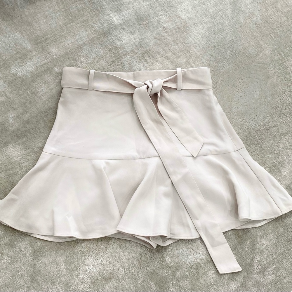 ZARA Cream Colored Skort